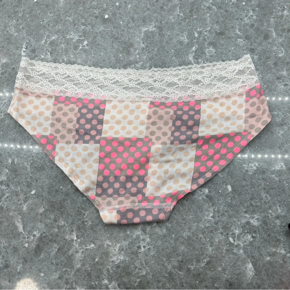 6-Pack VS & PINK Women’s Underwear – Brand New L, Neutral + Pink Mix - Picture 15 of 16